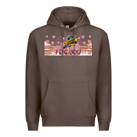 Coffee I Dig You Valentine 16oz Premium Hoodie - CowhideDigitalArt