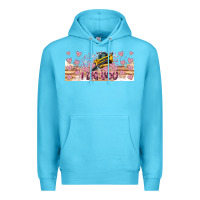 Ocean Blue I Dig You Valentine 16oz Premium Hoodie - CowhideDigitalArt