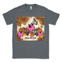 Charcoal Heather happy fall y'all cowgirl Classic Tee - TumblerDesignByShophia