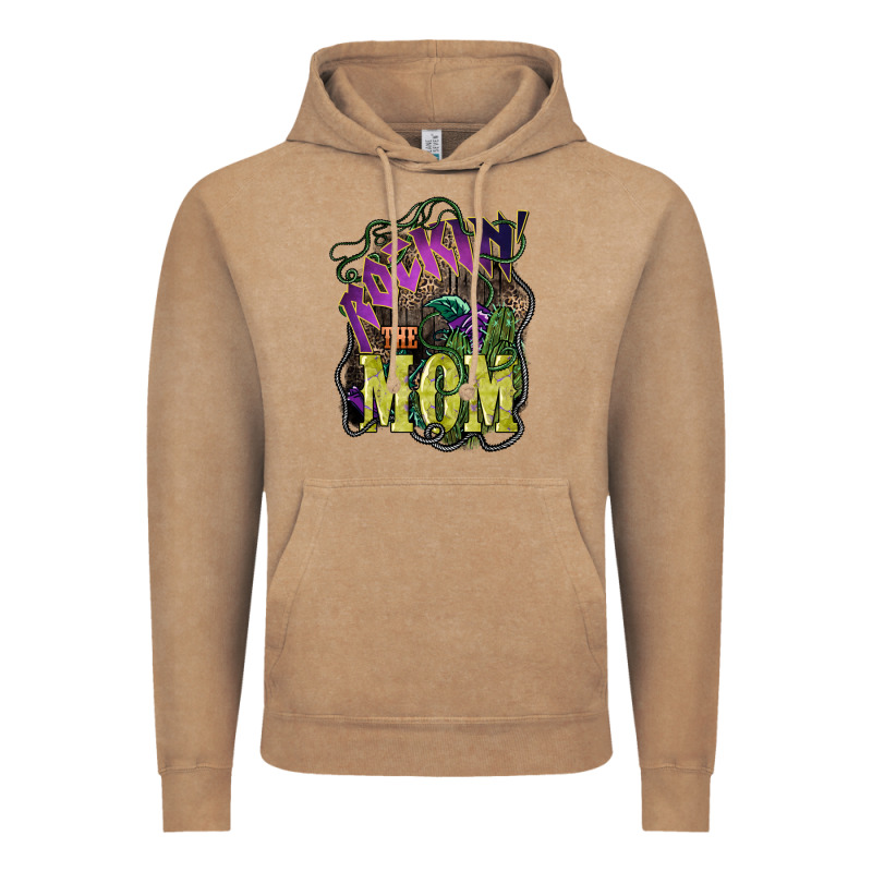 Rockin The Mom Mother's Day Vintage Hoodie by HowdyJamesFarm | Teevron