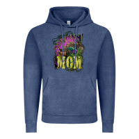 Vintage Denim Rockin the mom Mother's Day Vintage Hoodie - HowdyJamesFarm