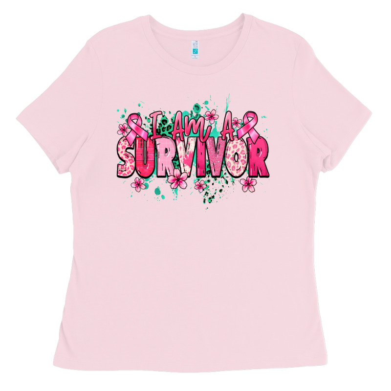 I Am A Survivor Ladies Tee by NancyCooperArtShop | Teevron