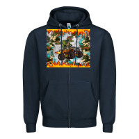 Navy monster truck dinosaur t rex tumbler Zipper Hoodie - Artiststas