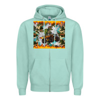 Seafoam monster truck dinosaur t rex tumbler Zipper Hoodie - Artiststas