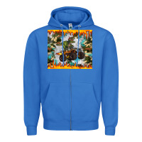 True Royal monster truck dinosaur t rex tumbler Zipper Hoodie - Artiststas