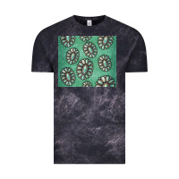 Cloud Black turquoise gemstone glitter Vintage Tee - Jasminsmagicworld