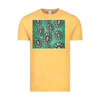 Vintage Mustard turquoise gemstone glitter Vintage Tee - Jasminsmagicworld