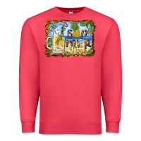 Cardinal summer time pineapple and  beach Premium Sweatshirt - BarkalooDesign