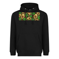 Black avocados with wood and leopard background 11 oz mug Heavyweight Hoodie - BarkalooDesign