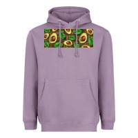 Lavender avocados with wood and leopard background 11 oz mug Heavyweight Hoodie - BarkalooDesign