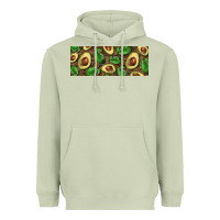 Matcha avocados with wood and leopard background 11 oz mug Heavyweight Hoodie - BarkalooDesign