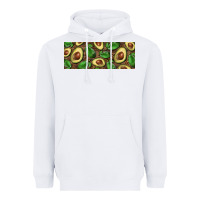 White avocados with wood and leopard background 11 oz mug Heavyweight Hoodie - BarkalooDesign