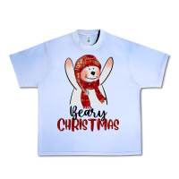 Grape Ice beary christmas Urban Heavy Tee - CowGirlArtShop