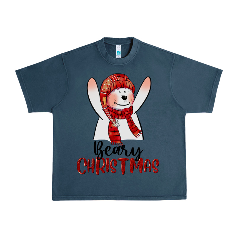 Beary Christmas Urban Heavy Tee by CowGirlArtShop | Teevron