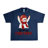 Navy beary christmas Urban Heavy Tee - CowGirlArtShop