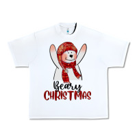 White beary christmas Urban Heavy Tee - CowGirlArtShop