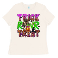 Trick Rawr Treat Ladies Tee | Teevron