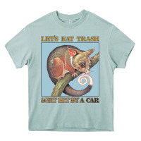 Arona Let's Eat Trash & Get Hit By A Car Heavy Core Tee - Bettercallsaul