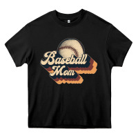 Black baseball mom Heavy Core Tee - JahusDesignShop