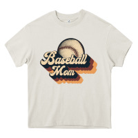 Baseball Mom Heavy Core Tee | Teevron