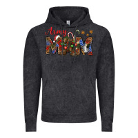Vintage Black Christmas army mom mother's day Vintage Hoodie - HowdyJamesFarm