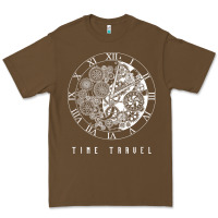 Cacao Time Travel Traveler Watch Vintage Clock Steampunk Gift Premium Tee - longCreatives
