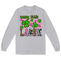 Moon Dust St. Patrick's Day Sassy little lassie Long Sleeve Tee - OliviaCreatesArt