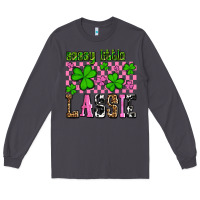 Smoke St. Patrick's Day Sassy little lassie Long Sleeve Tee - OliviaCreatesArt