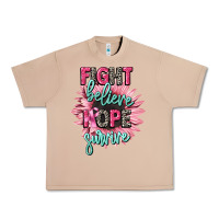 Burro fight believe hope survive cancer awareness Urban Heavy Tee - CowGirlArtShop