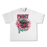Lunar Rock fight believe hope survive cancer awareness Urban Heavy Tee - CowGirlArtShop