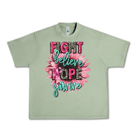 Oil Green fight believe hope survive cancer awareness Urban Heavy Tee - CowGirlArtShop