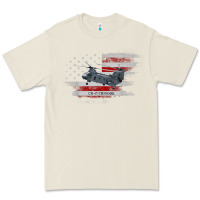 Bone CH-47 Chinook Helicopter USA Flag Helicopter Pilot Gifts Premium Tee - longCreatives
