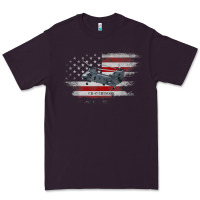 Plum CH-47 Chinook Helicopter USA Flag Helicopter Pilot Gifts Premium Tee - longCreatives