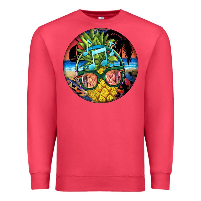 Pineapple Relaxing Premium Sweatshirt by BarkalooDesign | Teevron