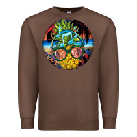 Chestnut pineapple relaxing Premium Sweatshirt - BarkalooDesign