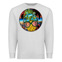Dove Grey pineapple relaxing Premium Sweatshirt - BarkalooDesign