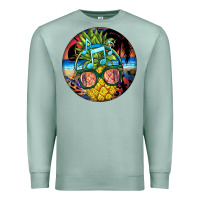 Seafoam pineapple relaxing Premium Sweatshirt - BarkalooDesign
