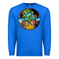 True Royal pineapple relaxing Premium Sweatshirt - BarkalooDesign