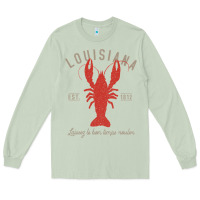 Matcha Louisiana Crawfish T Laissez le bon temps rouler Long Sleeve Tee - longCreatives