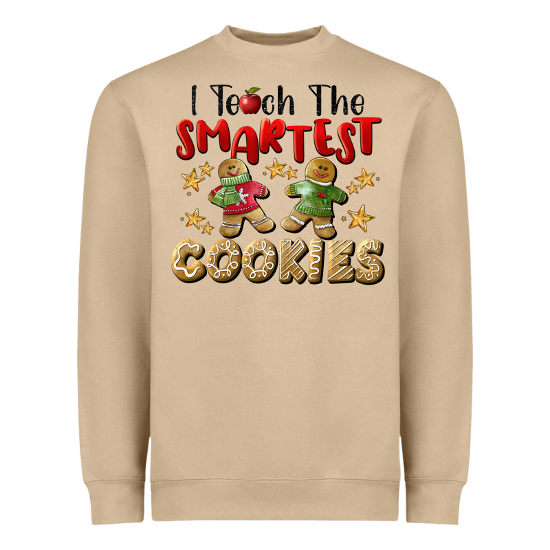 I Teach The Smartest Cookies Heavyweight Sweatshirt by LillyAllenDesigns | Teevron