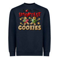 Navy I Teach The Smartest Cookies Heavyweight Sweatshirt - LillyAllenDesigns