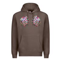 Coffee easter hands skeleton Premium Hoodie - Jasminsmagicworld