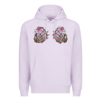 Lilac easter hands skeleton Premium Hoodie - Jasminsmagicworld