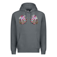 Rock easter hands skeleton Premium Hoodie - Jasminsmagicworld