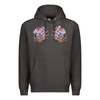 Smoke easter hands skeleton Premium Hoodie - Jasminsmagicworld
