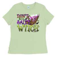 Matcha Don't Be a Salty Witch Ladies Tee - texasbilliewilder