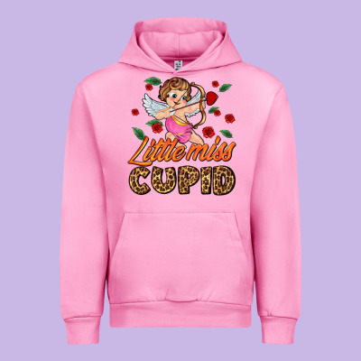 Little Miss Cupid Urban Hoodie Designed By Adodesignshop