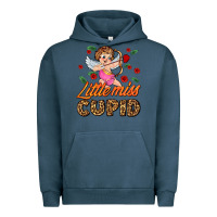 Pigment Midnight Navy little miss cupid Urban Hoodie - AdoDesignShop
