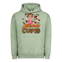 Pigment Oil Green little miss cupid Urban Hoodie - AdoDesignShop