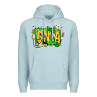 Blue Mist St. Patricks Day Cna Premium Hoodie - CowhideDigitalArt